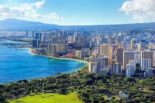 Just Remodeled Ocean View Waikiki Banyan Penthouse! Free Parking! Lägenhet Honolulu